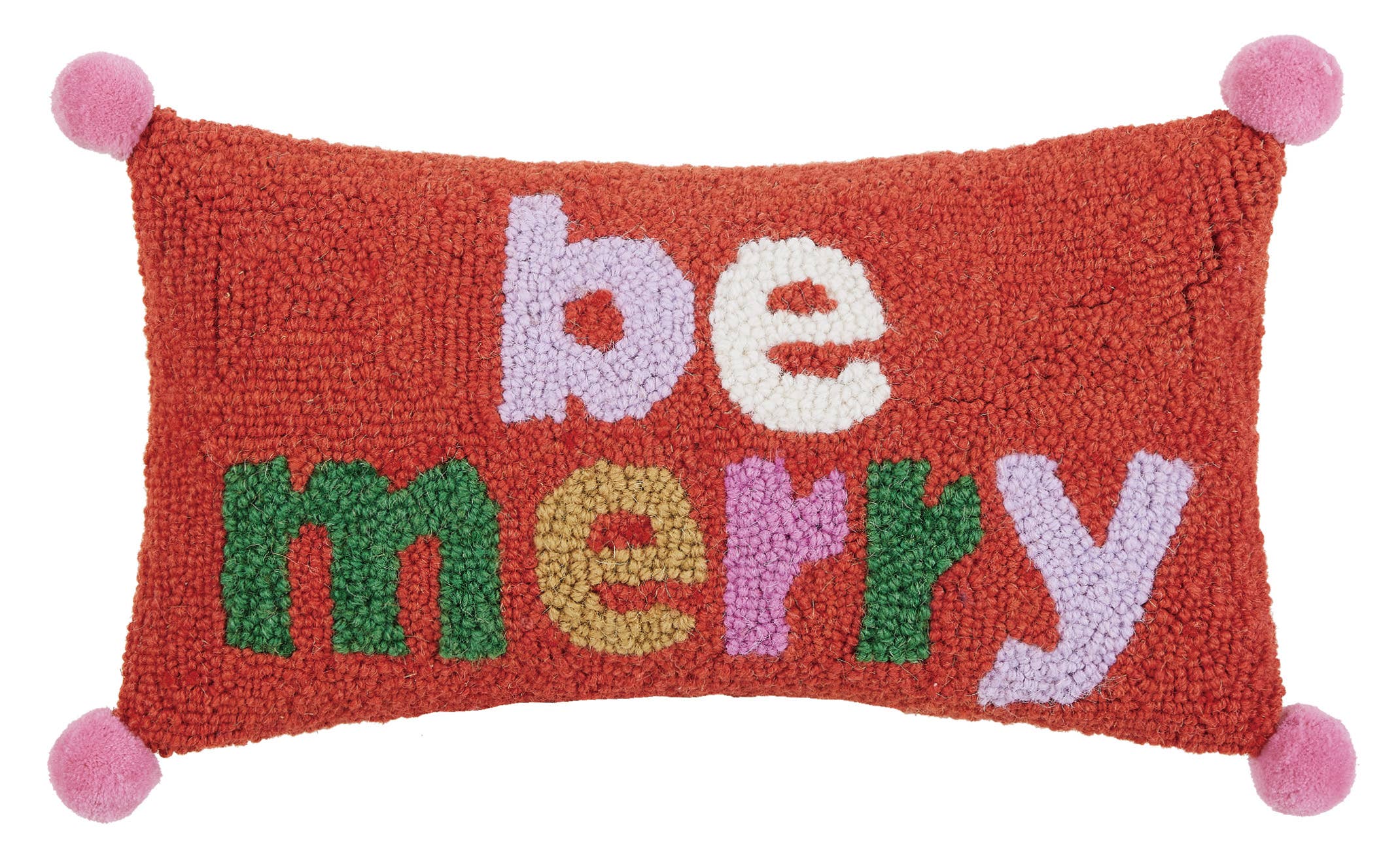 Peking Handicraft Be Merry Hook Pillow